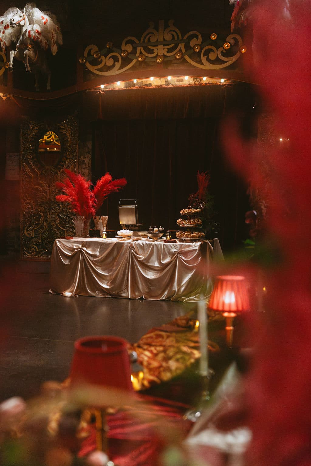 Scène du buffet à thème
