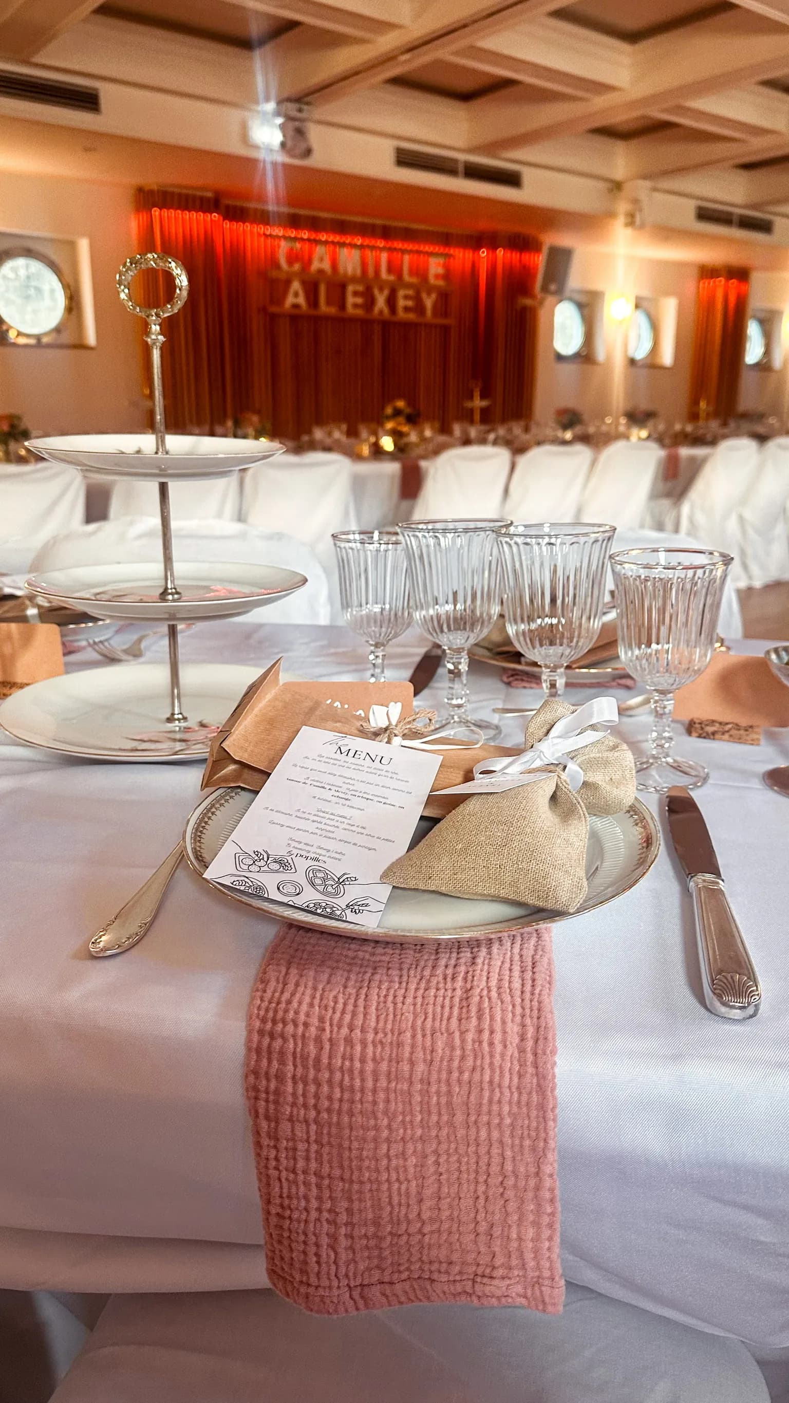 Service à table